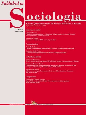 cover image of Sicurezza e ordine pubblico